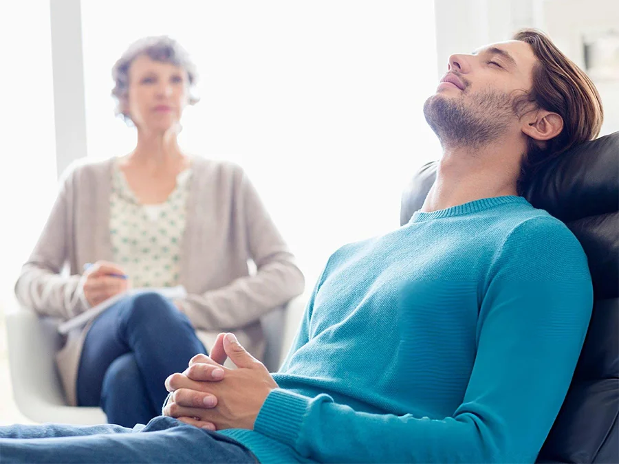 Collaborative therapy session