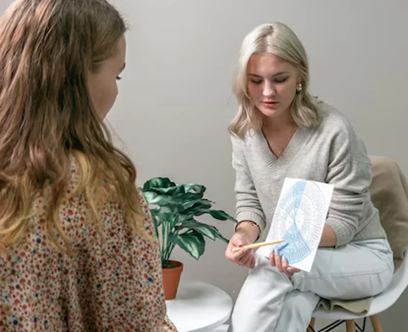Forward-focused therapy session